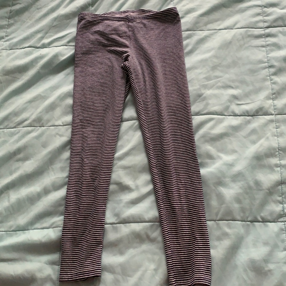 Kids striped leggings